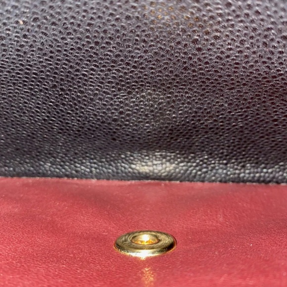 Authentic Chanel Classic Flap Jumbo Black Caviar - Picture 5 of 16